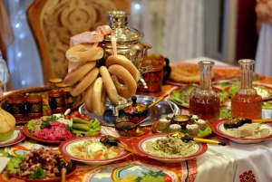 Какое обрядовое блюдо готовили на Русском Севере для праздничного стола?