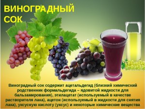 Какие полезные витамины есть в виноградном соке?