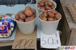 Сколько стоит 5 литровое ведро домашнего картофеля осенью, в вашем регионе?