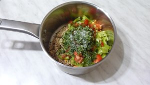 Полбяная каша с овощами - как приготовить?