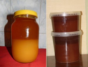 Почему мед расслаивается на густой и жидкий? можно его есть?