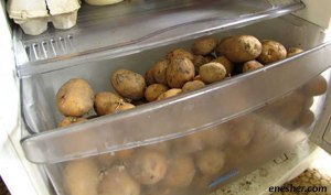 Можно ли хранить молодой картофель в холодильнике?