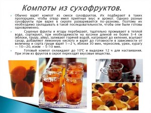 Сколько варить компот из кураги и чернослива после закипания?