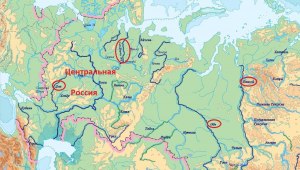 Какие крупные реки и озёра находятся в Сибирском федеральном округе?