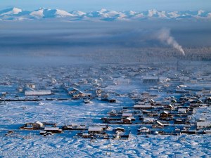 В каком регионе России находится самый холодный населённый пункт на Земле?