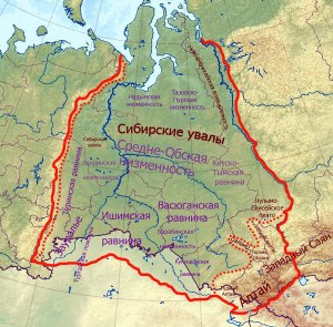 Где находится самое высокое место Западно-Сибирской равнины? Что там?