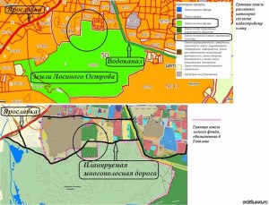 Различаются ли части Лосиного Острова, расположенные внутри и вне МКАД?