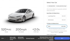 Какая максимальная скорость электромобиля Model S Plaid?