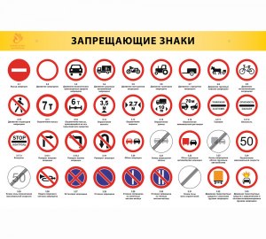 Какие дорожные знаки ограничивают въезд неэкологичного транспорта?