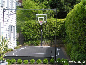 Сделали баскетбольную площадку рядом с домом, это законно?