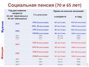 Какая пенсия для тунеядцев определена в России на ?
