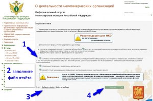 Нужно ли и как подписывать отчет НКО при размещении на портале Минюста?