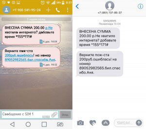 СМС от мобильного оператора требование подтвердить свои данные, что значит?