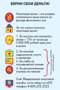 Налоговый вычет - можно ли получить повторно?