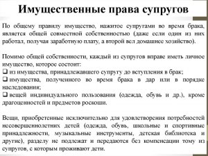 Унаследованная в браке квартира - общее имущество супругов или нет? Почему?