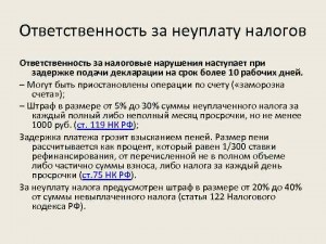 Что будет за неуплату налога от продажи квартиры?