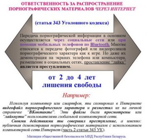 Какая ответственность за распространение публичных интим-фото?