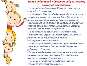 Существует ли закон, обязывающий родителей водить ребёнка в детский сад?