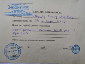 Кто имеет право поставить пометку в сертификате о прививках взрослому?