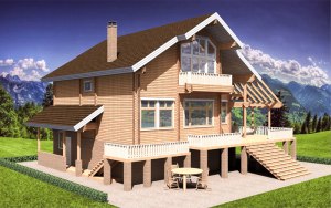 Почему деревянные дома предпочитают строить из сосны или дуба?