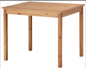 Как увеличить устойчивость деревянного стола из Икеи?