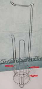 Чем покрыть ржавые места хромированных полочек в ванной из нержавейки?