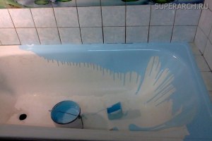 Можно ли акриловую ванну покрыть алкидной эмалью?