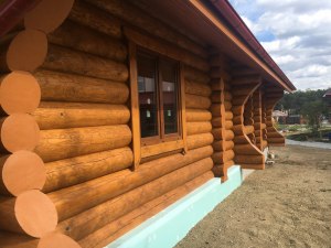 Чем обработать наружные стены деревянного дачного дома перед покраской?