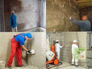 Шатается стена из газобетона, поможет ли штукатурка для укрепления ее?