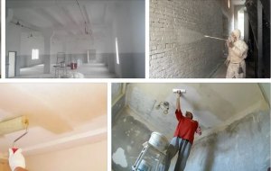Зачем в СССР белили потолки и стены, вместо того чтобы покрасить?
