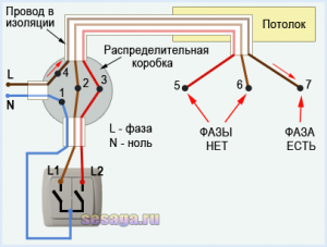 Почему при подключении не работают все режимы в люстре (см.)?