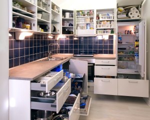 Как сэкономить место на кухне?
