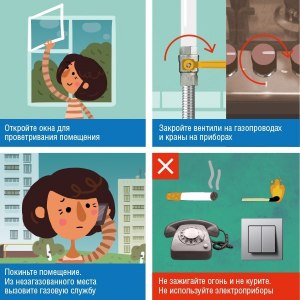 Почему присутствует запах газа?