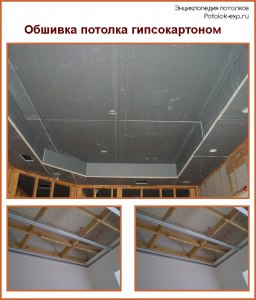 Как отделать потолок с балкой?