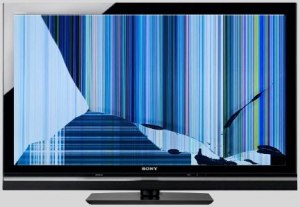 Что может выйти из строя если на пол упал плазменный телевизор?