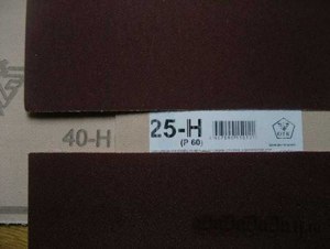 Что означает маркировка на рулоне наждачной бумаги - 15АМ40ПМ338?