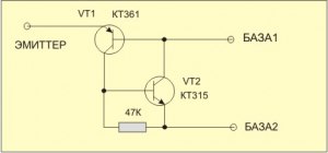 Почему КТ117 не используют в развёртке осциллографа?