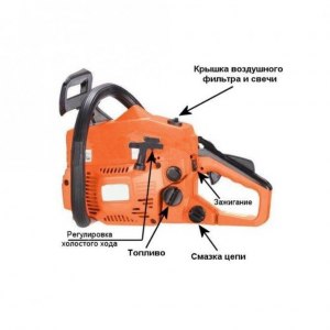Как завести бензопилу женщине?