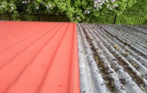 Чем можно покрасить асбесто-цементный шифер на крыше дома или на заборе?