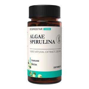 Содержит ли водоросль спирулина соли альгиновой кислоты?