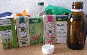 Можно ли заменить настойку пиона таблетками с экстрактом пустырника?