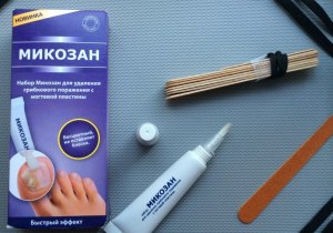 Как использовать Микозан от грибка ногтей?