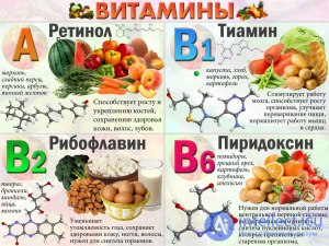 Можете вкратце описать пользу всех витаминов для организма человека?