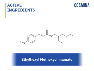 Что такое Ethylhexyl Methoxycinnamate в составе косметики? Какое действие?