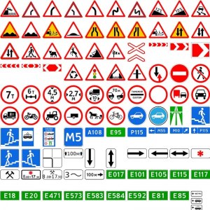 Что значит зелёный фон дорожных знаков? Какие это знаки? Где устанавливают?