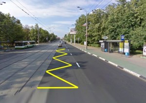 Желтая сплошная полоса на дороге что обозначает?