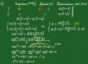 Как решить: Первый велосипедист выехал из посёлка со скоростью 14 км/ч?