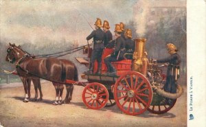 Когда организована первая пожарная команда в Туле?