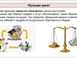 Какое суждение характеризует функцию денег, как средства обращения?