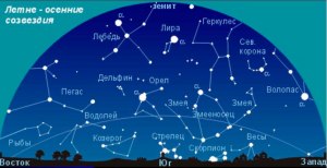 За какими созвездиями можно наблюдать с территории России?